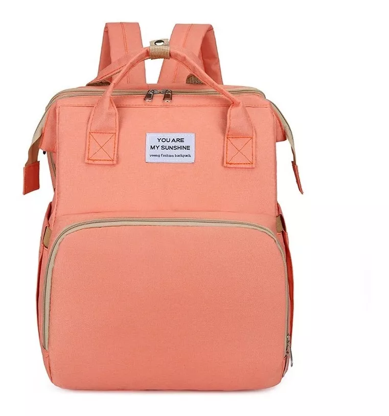 Mochila Panalera Multifuncional Impermeable con Cuna para Bebe Ide