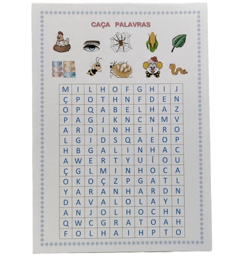 Bingo de Palavras Complexas - Português