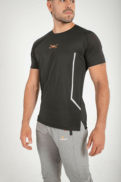 Remera Shirt Sport (Negra) - Puerto Seguro