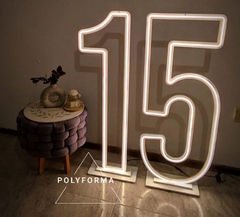 Numero Neon de 100cm