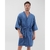 Roupao Adulto Dohler Atoalhado Velour Confort Azul - comprar online