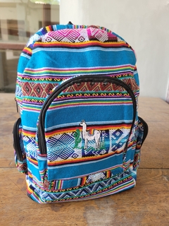 Mochila de Aguayo Grande c/ Llamita