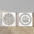 Kit 2 Quadros Decorativos Mandala União-Sucesso