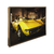 Image of Quadro Decorativo 1 Tela Carros Automobilismo Corvette Amarelo