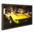 Quadro Decorativo 1 Tela Carros Automobilismo Corvette Amarelo