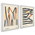 Quadro Decorativo 2 Telas Artista Bauhaus Minimalista Arte Composição - loja online