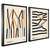 Quadro Decorativo 2 Telas Artista Bauhaus Minimalista Arte Composição na internet