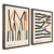 Quadro Decorativo 2 Telas Artista Bauhaus Minimalista Arte Composição - comprar online