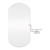 Mirror Slim Rounded with LED 80x40cm - online store