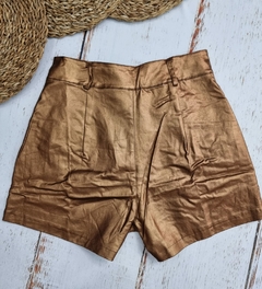 SHORT METALIZADO REF. 2817 - loja online