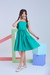 Vestido Elena - Verde Água - comprar online