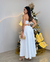 VESTIDO LONGO COQUINHO branco - comprar online