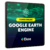 Ilustração de um tablet com a capa do curso online introdução ao google earth engine