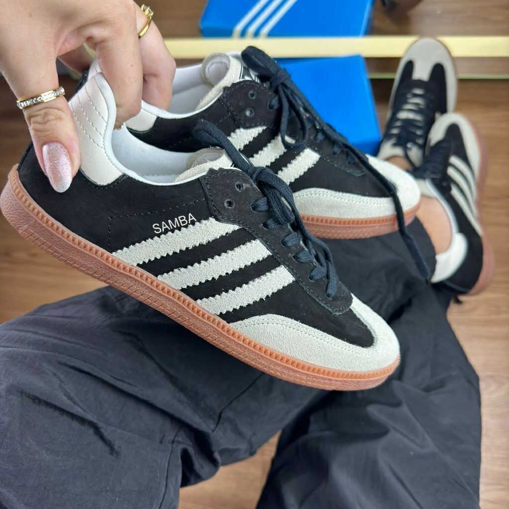 Adidas Samba Preto Off Couro Comprar em USE HYPER