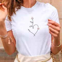 Remera (MODAL) Corazón 3 (Mujer)