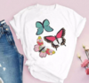 Remera (MODAL) 3 Mariposas Grandes (Mujer)