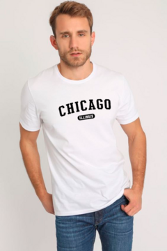 Remera (ALGODON) Chicago (Hombre) - comprar online