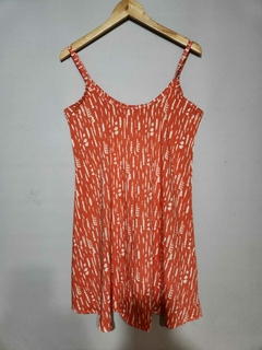 Vestido (FIBRANA) Naranja - comprar online