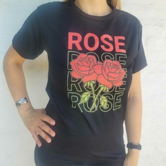 Remera DTF (ALGODON) Rose (Mujer) - comprar online