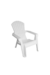 4 Sillones MIAMI + Mesa MONOBLOCK color BLANCO - comprar online