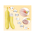 Vibrador Ponto G com Estimulo Clitoriano 7 Modos de Vibração e 7 de Pulsação Recarregável - Formato Banana - Dibe