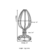 Imagem do Plug Anal Em Aço Inoxidável Vazado - SX
