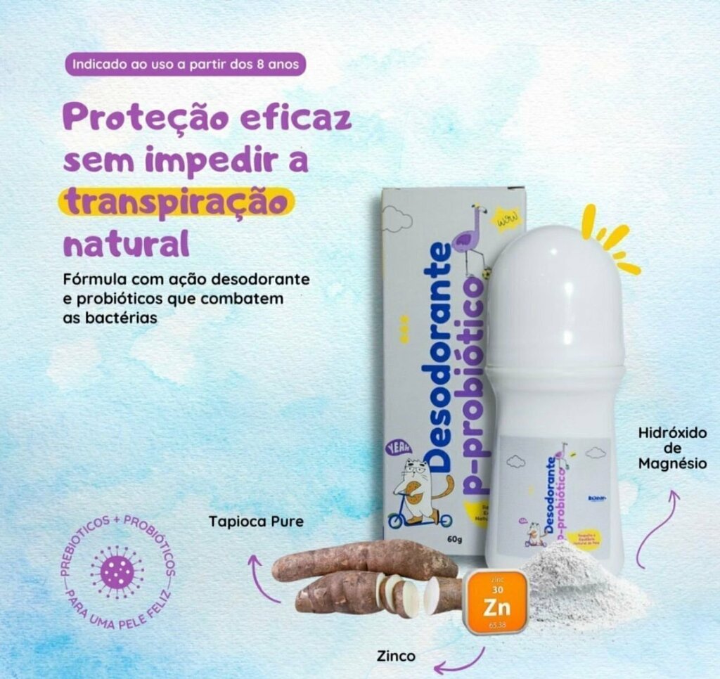 Desodorante Infantil p-Probiotico