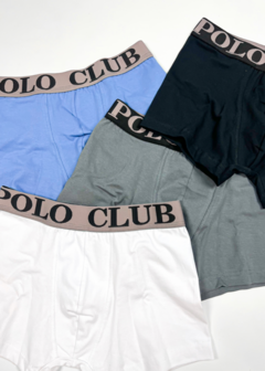 Boxer Con Lycra Stanford Polo Club