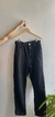 CALÇA JEANS ZARA PRETO TAM M - Desapegou Brasil