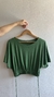 BLUSA VERDE LINGE TAM M