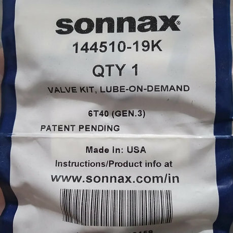 Kit valvula da bomba de óleo 6T31 Sonnax 144510-19K