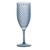Taça para Champagne Bico de Jaca Azul 1424