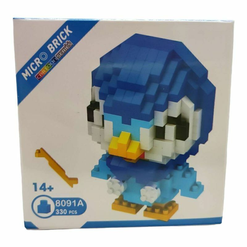 Lego Brick Piplup Pajaro Azul Jugueteria NV