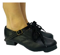 Sapato Tap Irish c/ Biqueira e Salto Especial e Sola em Couro - Capezio - REF 312T - comprar online