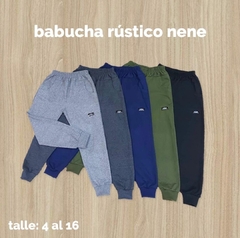 PACK 7 JOGGINGS RÚSTICOS TALLES DEL 4 AL 16