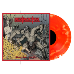 Destructor - Blood, Bone, And Fire Lp Cloudy Red