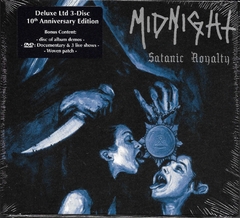 Midnight - Satanic Royalty cd doble + dvd digipack - comprar en línea