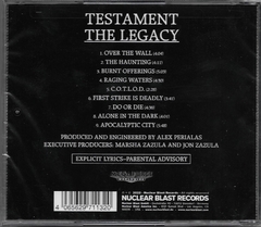 Testament - The Legacy Cd en internet