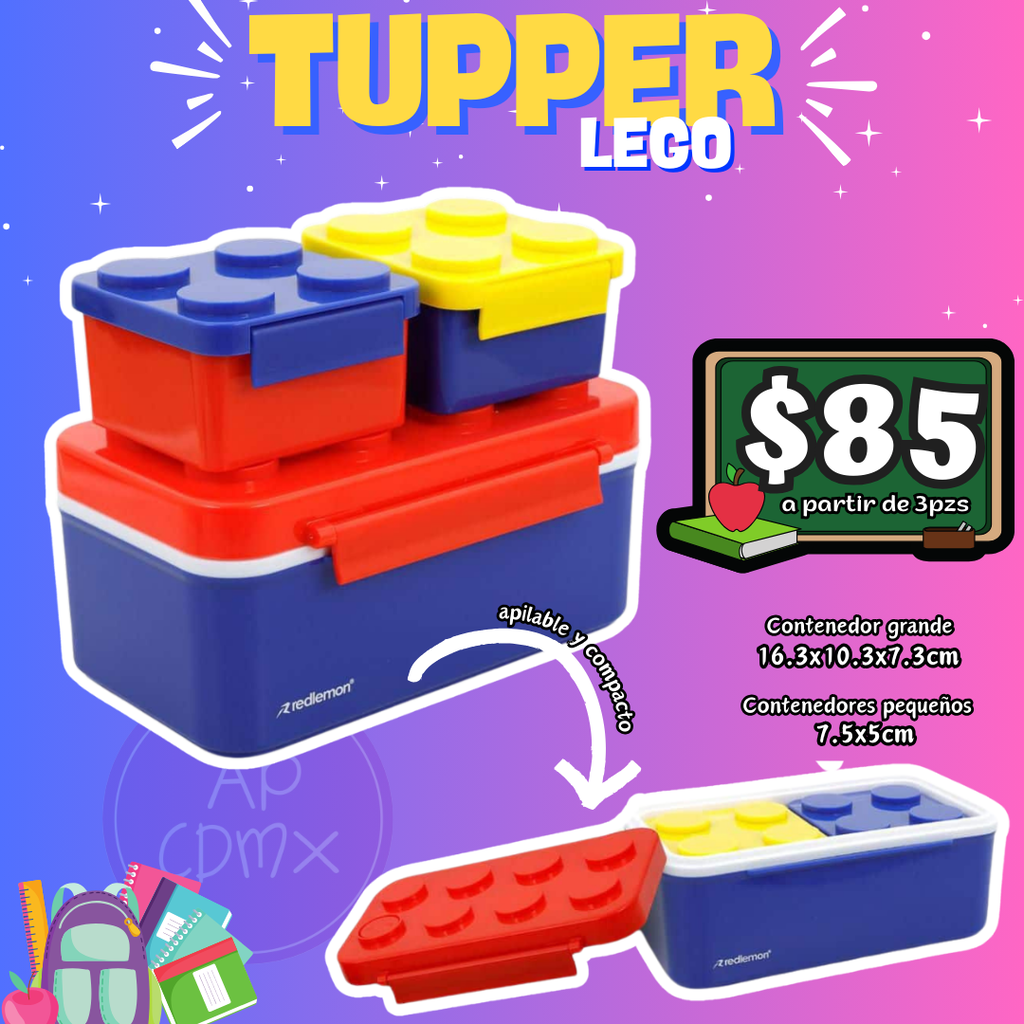 Lego tupperware sale