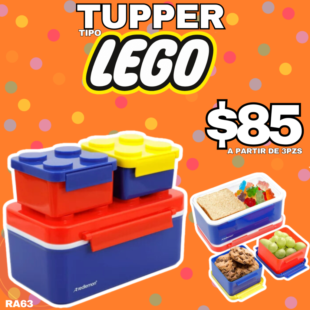tupper lego Comprar en APCDMX