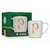 Caneca Porcelana Urban Palmeiras Serie Ouro 300ml