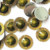 Chaton Redondo Pet Glamour 12mm x 12mm 200und - Borda Dourada - comprar online
