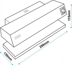 Detector de billetes DASA DB-CW