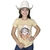 T-shirt Feminina Power Country Bege Old West