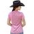 T-shirt Feminina Thankfield Rosa Bebe 00190 na internet