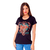T-Shirt Ox Horns Feminina Sela de Flores 6289 na internet