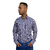 Camisa TXC Masculina Manga Longa Azul 2705L - brasilcowboy