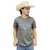 Camiseta Masculina Texas Farm Cinza Chumb CM401