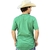 Camiseta Masculina Thankfield Verde Com Detakhes 2964 na internet