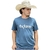 Camiseta Masculina Texas Farm Azul Petroleo- CM258